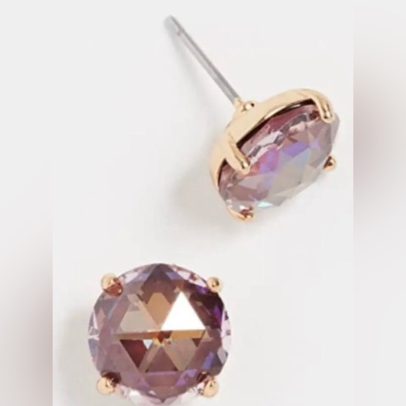 Kate Spade Bright Ideas Berry Purple Earrings NEW - Picture 8 of 8